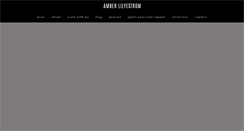 Desktop Screenshot of amberlilyestrom.com